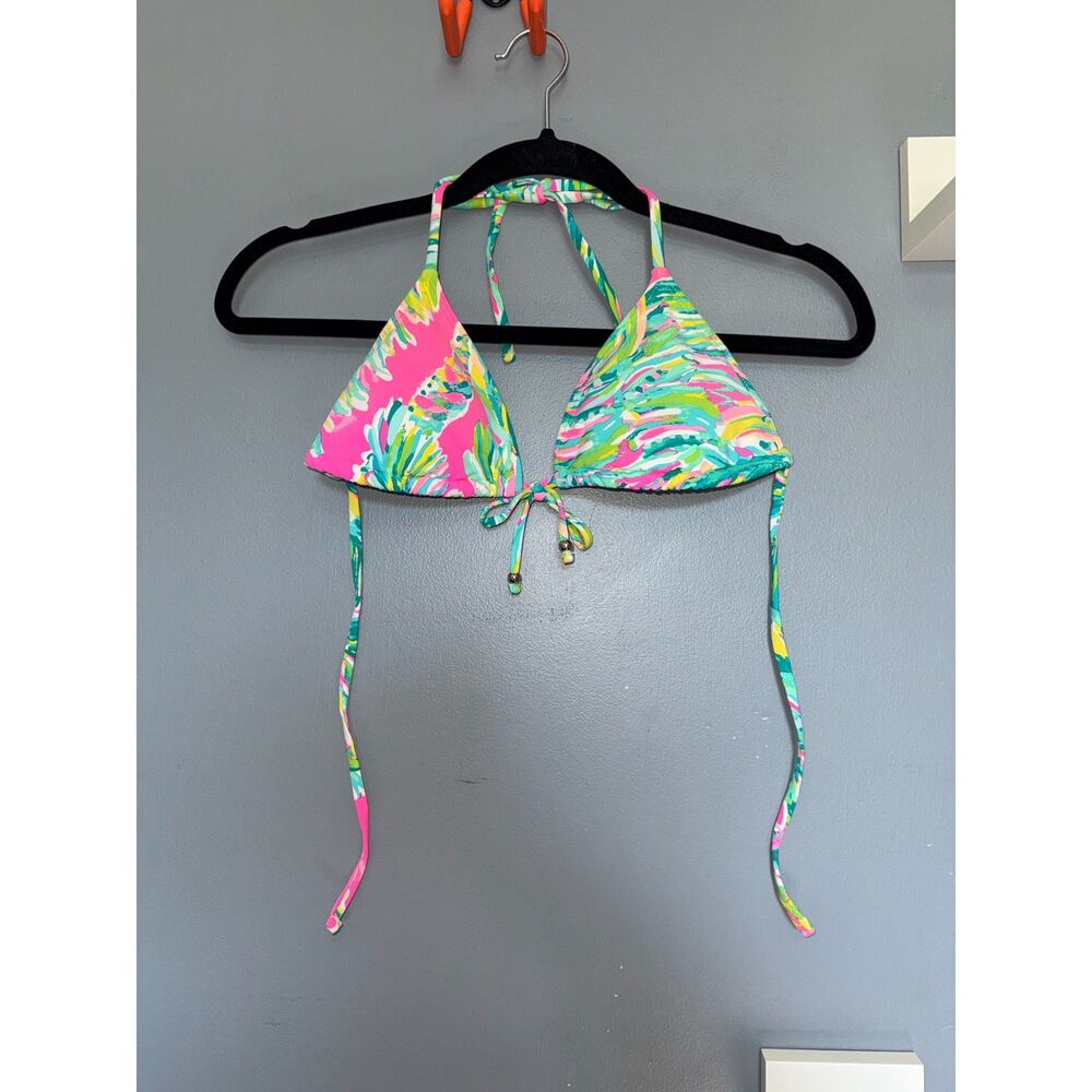 Lilly Pulitzer Tropic String Bikini Top (TOP ONLY) | Size 4 | Swimwear, Beach